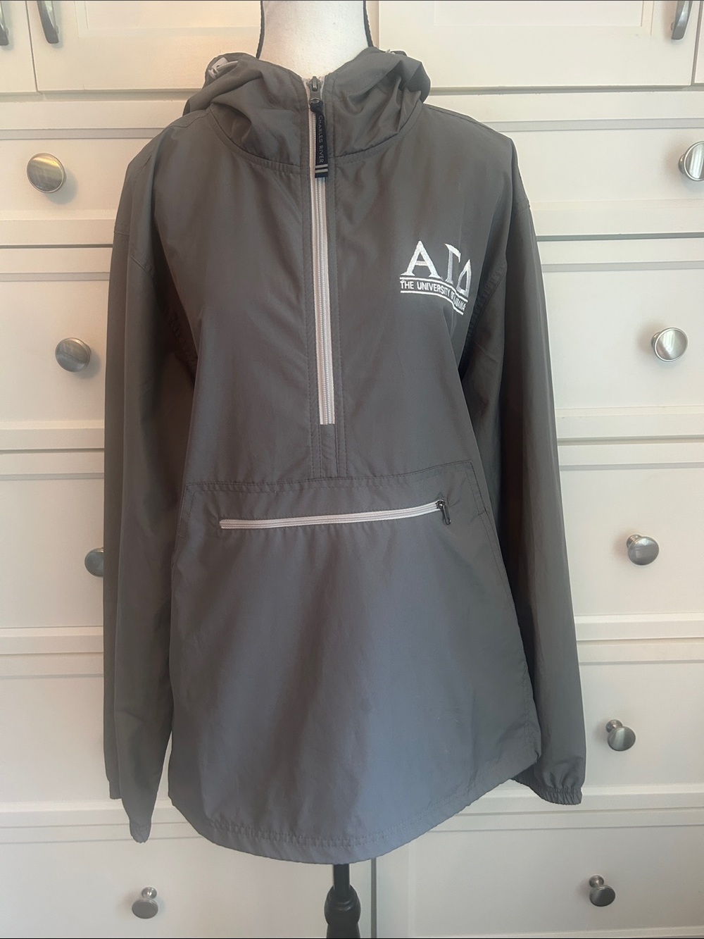 Alabama Sorority Rain Jacket for Alpha Gamma Delta